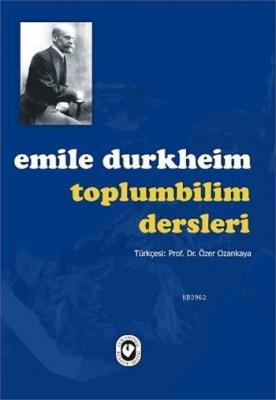 Toplumbilim Dersleri Emile Durkheim