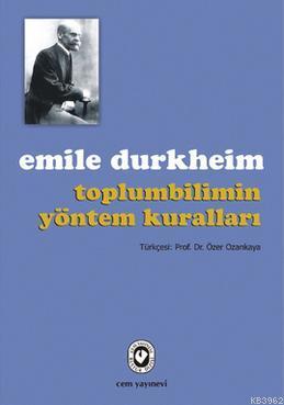 Toplumbilimde Yöntem Kuralları Emile Durkheim