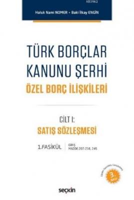 Türk Borçlar Kanunu Şerhi İlkay Engin