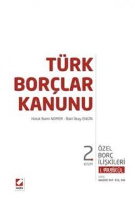 Türk Borçlar Kanunu Haluk Nami Nomer