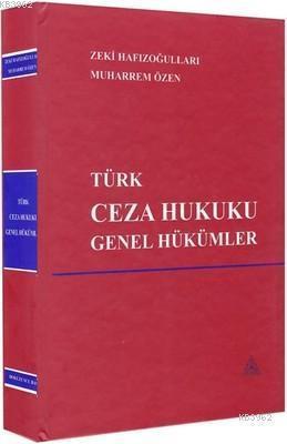 Türk Ceza Hukuku Genel Hükümler (Ciltli)