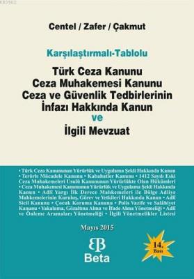 Türk Ceza Kanunu Ceza Muhakemesi Kanunu (Ciltli) Nur Centel