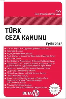 Türk Ceza Kanunu (Eylül 2018) Celal Ülgen