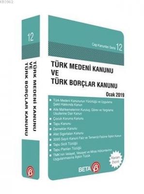 Türk Medeni Kanunu ve Türk Borçlar Kanunu Celal Ülgen