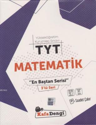 TYT Matematik En Baştan Serisi 3lü Seri Saadet Çakır