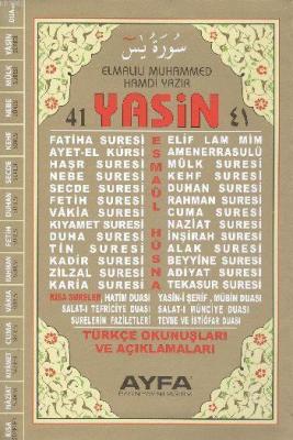 Üçlü Yasin Orta Boy Flekso Elmalılı Muhammed Hamdi Yazır