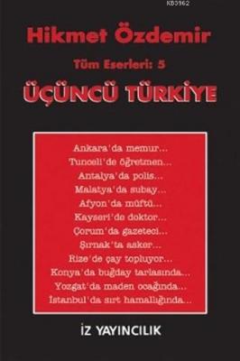 Üçüncü Türkiye Tüm Eserleri 5 Hikmet Özdemir