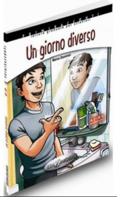 Un Giorno Diverso + CD İtalyanca Okuma Kitabı Orta Seviye ( A2-B1 )