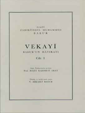 Vekayi Babur'un Hatıratı 1. Cilt
