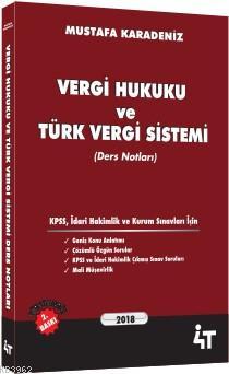 Vergi Hukuku ve Türk Vergi Sistemi Mustafa Karadeniz