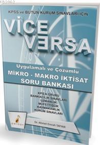 VİCE VERSA Uygulamalı ve Çözümlü Mikro-Makro İktisat Soru Bankası
