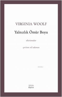 Yalnızlık Ömür Boyu Virginia Woolf