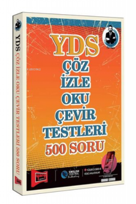 Yargı Yayınları YDS Çöz İzle Oku Çevir Testleri 500 Soru