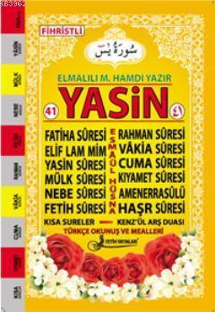 Yasin Türkçe Okunuşlu Mealli (Orta Boy-Kod:f018)