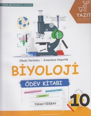 Yazıt Yayınları 10. Sınıf Biyoloji Ödev Kitabı Yazıt Kolektif