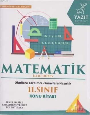 Yazıt Yayınları 11. Sınıf Matematik Konu Kitabı Yazıt İlker Nafile