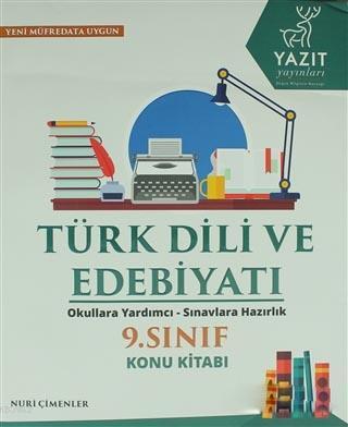 Yazıt Yayınları 9. Sınıf Türk Dili ve Edebiyatı Konu Kitabı Yazıt Nuri
