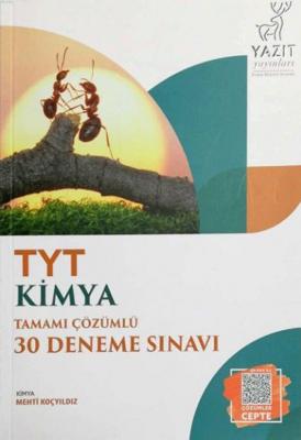 Yazıt Yayınları TYT Kimya Tamamı Çözümlü 30 Deneme Yazıt