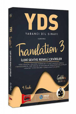 YDS Translation 3 İleri Seviye Renkli Çeviriler Fuat Başkan