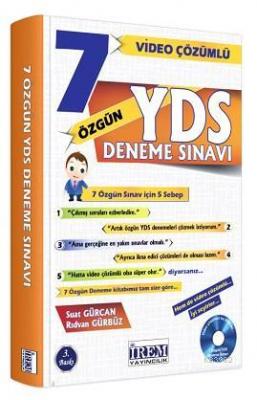YDS Video Çözümlü 7 Özgün Deneme Sınavı (CD'li)