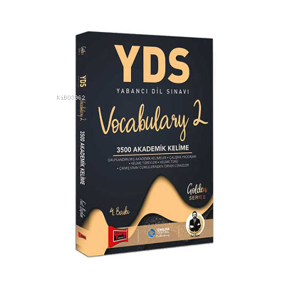 YDS Vocabulary 2 3500 Akademik Kelime