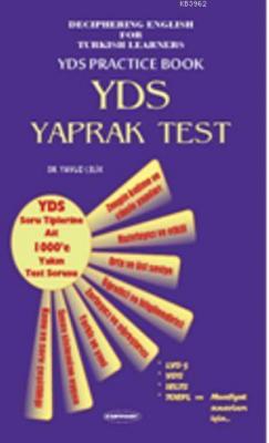 YDS Yaprak Test İngilizce Yavuz Çelik