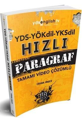 YDS-YÖKdil-YKSdil Hızlı Paragraf Tamamı Video Çözümlü Erkan Önler