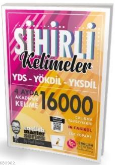 YDS YÖKDİL YKSDİL Sihirli Kelimeler 4 Ayda 16000
