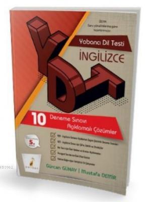 YDT İngilizce Tamamı Çözümlü 10 Deneme Sınavı
