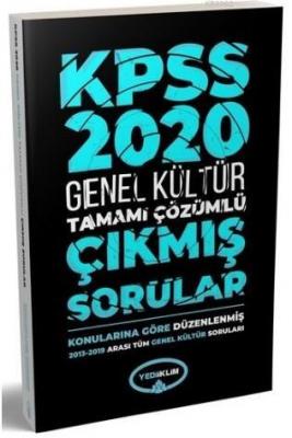 Yediiklim 2020 KPSS Genel Kültür 2013-2019 Konularına Göre Çıkmış Soru