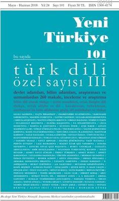 Yeni Türkiye Sayı 101 Kolektif