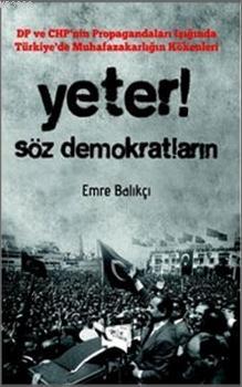 Yeter! Söz Demokratların