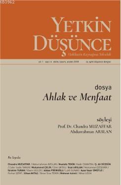 Yetkin Düşünce Dergisi Yıl: 1 Sayı: 4 Ekim, Kasım, Aralık 2018