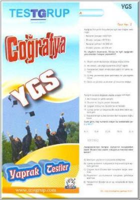 YGS Coğrafya Yaprak Test Komisyon