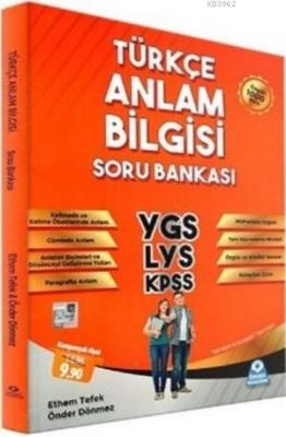YGS LYS KPSS Türkçe Anlam Bilgisi Soru Bankası Ethem Tefek