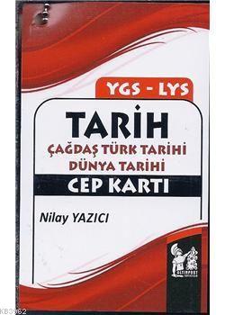 YGS-LYS Tarih Çağdaş Türk Tarihi - Dünya Tatihi Cep Kartı Nilay Yazıcı