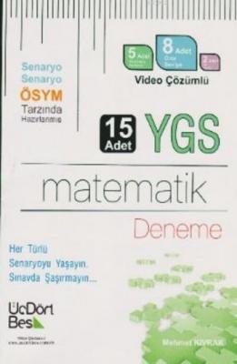 YGS Matematik Video Çözümlü 15 Deneme Mehmet Kıvrak