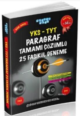 YKS TYT Paragraf Tamamı Çözümlü 25 Fasikül Deneme
