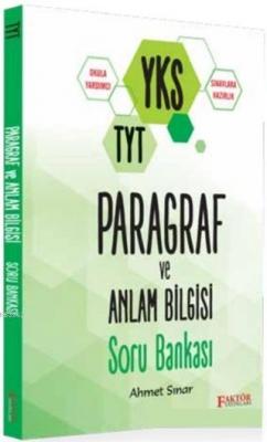 YKS - TYT Paragraf ve Anlam Bilgisi Soru Bankası Ahmet Sınar