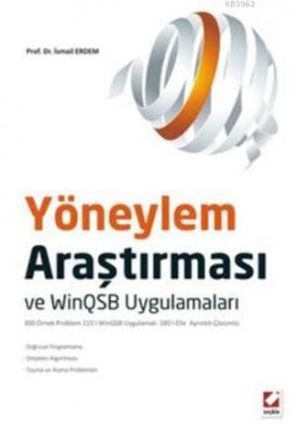 Yöneylem Araştırması ve WinQSB Uygulamaları