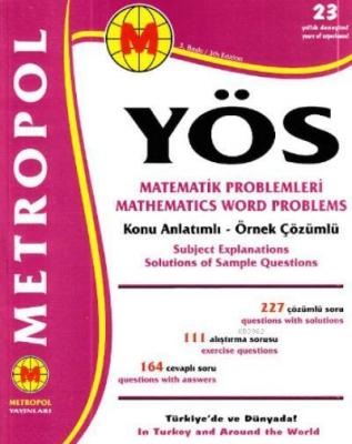 YÖS Matematik Problemleri Konu Açıklamalı Örnek Çözümlü