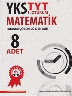 Zafer Yayınları TYT Matematik 8 Adet Tamamı Çözümlü Deneme Zafer
